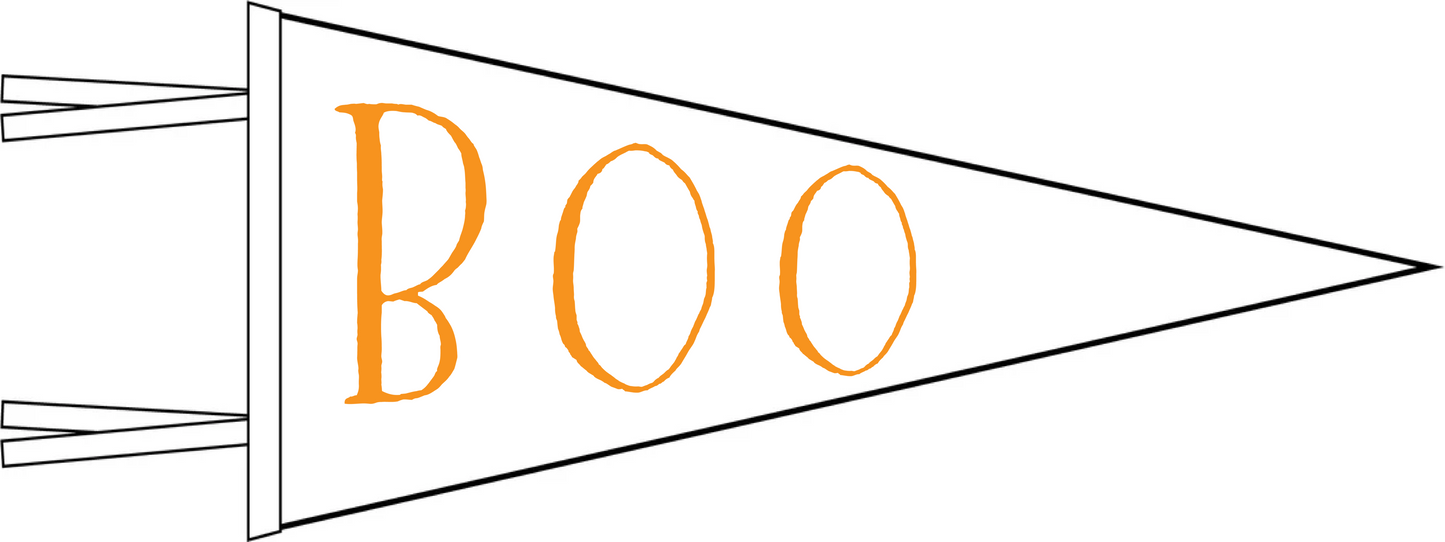 BOO Pennant