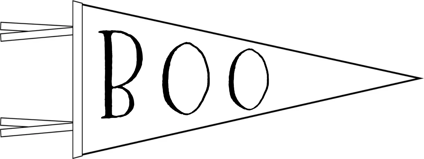 BOO Pennant