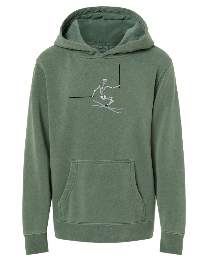 Youth Shreddin' Skeleton Hoodie