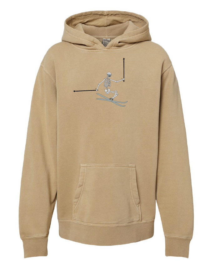 Youth Shreddin' Skeleton Hoodie