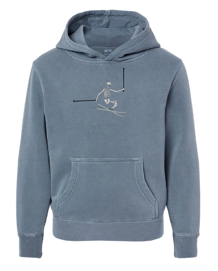 Youth Shreddin' Skeleton Hoodie