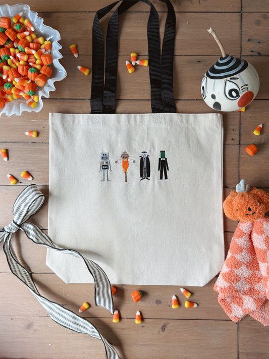 Robo, Straw, Drac and Frank Tote