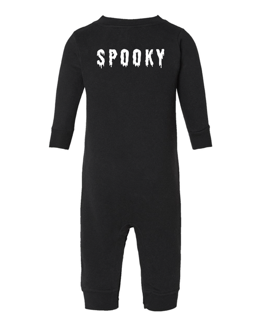 Infant Melting Spooky Fleece Onesie
