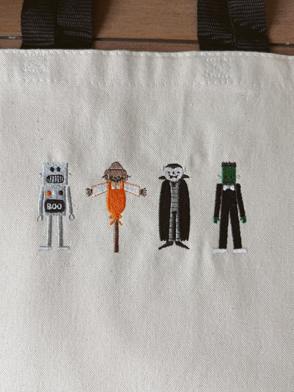 Robo, Straw, Drac and Frank Tote