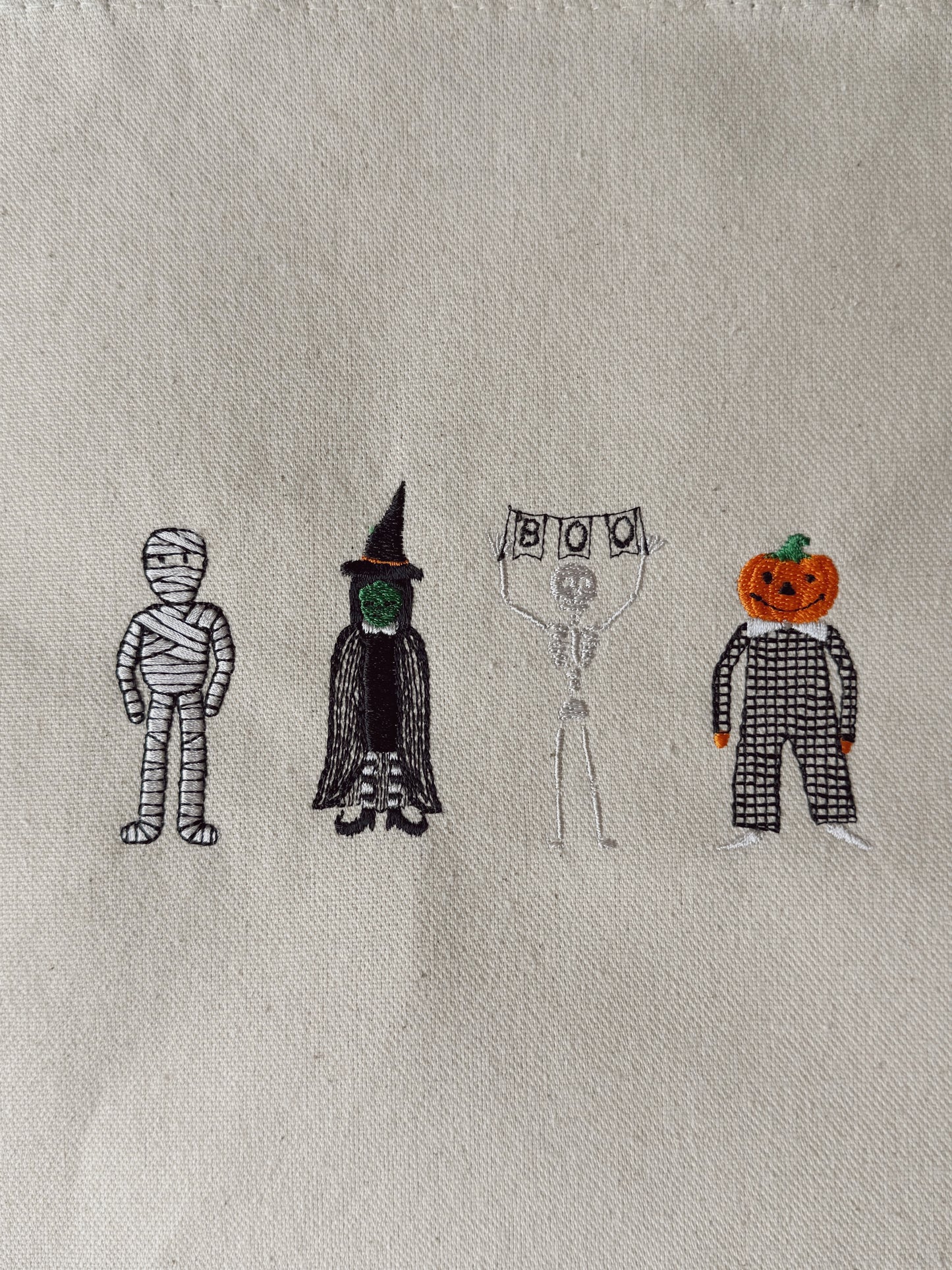 Mummy, Hex, Bones and Patch Tote