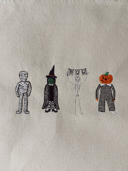 Mummy, Hex, Bones and Patch Tote