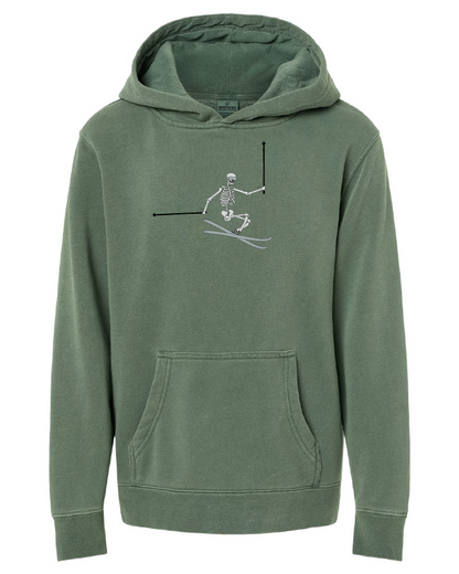 Youth Shreddin' Skeleton Hoodie