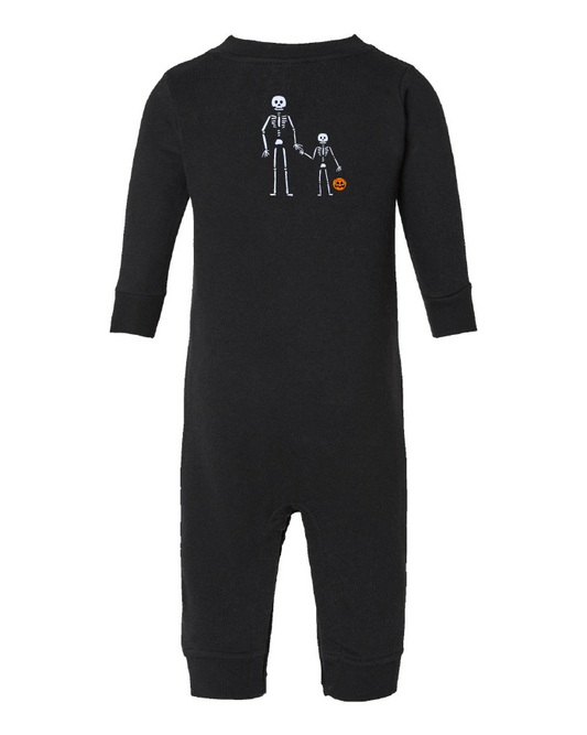 Infant Skeleton + Little Skeleton Fleece Onesie
