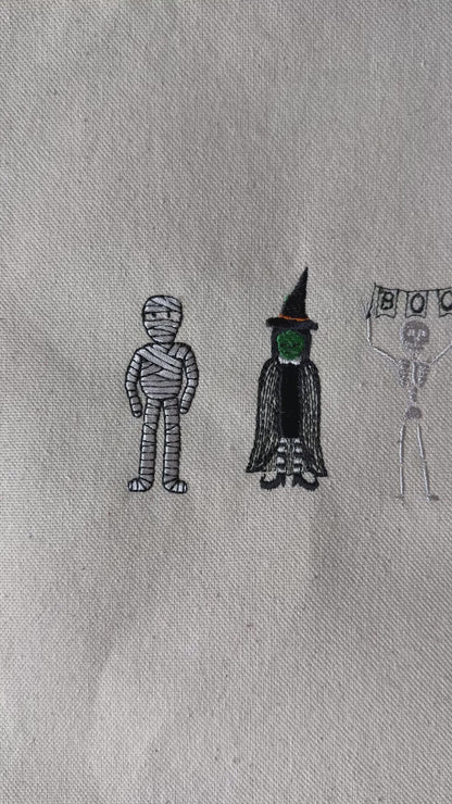 Mummy, Hex, Bones and Patch Tote